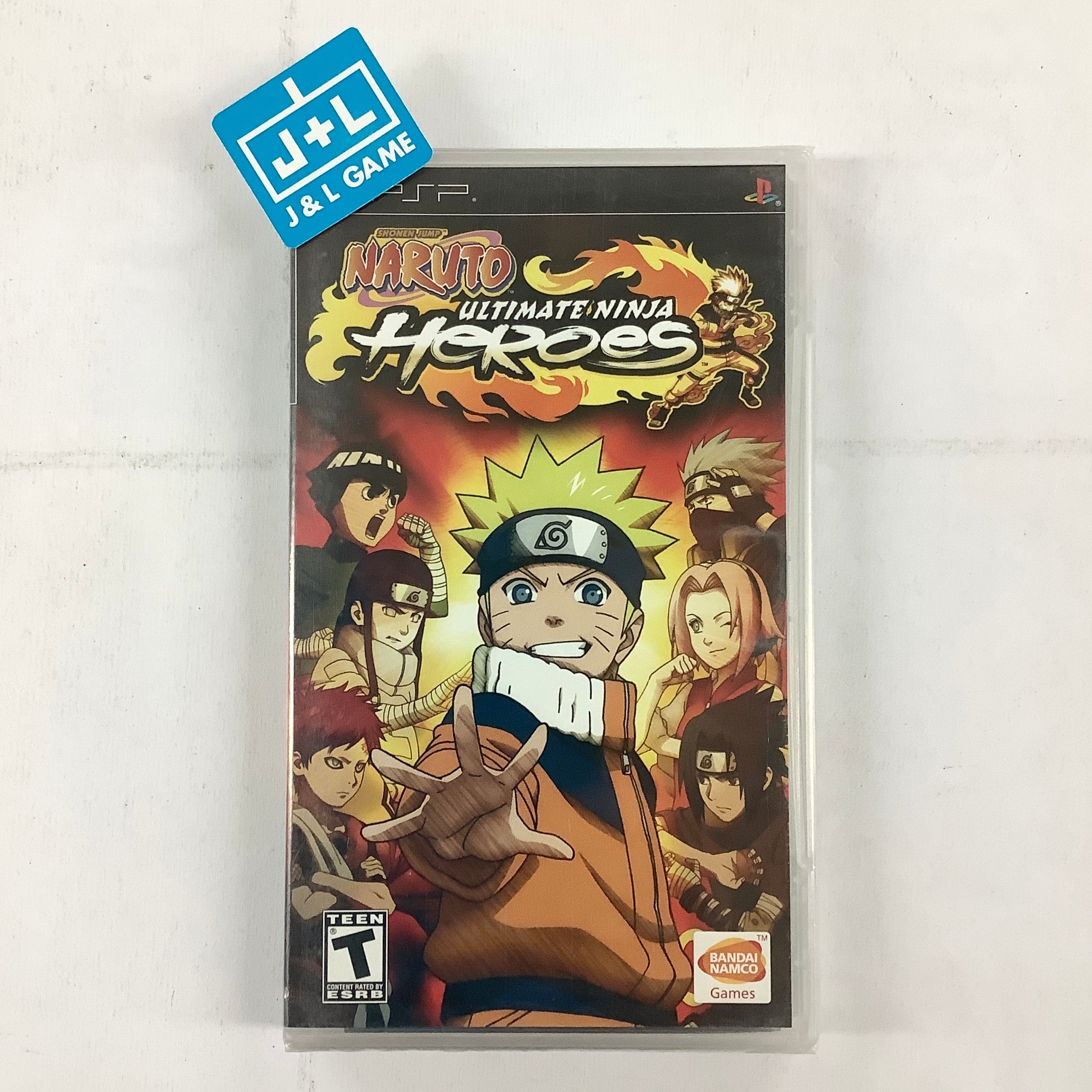 Naruto: Ultimate Ninja Heroes - Sony PSP Video Games Namco Bandai Games   