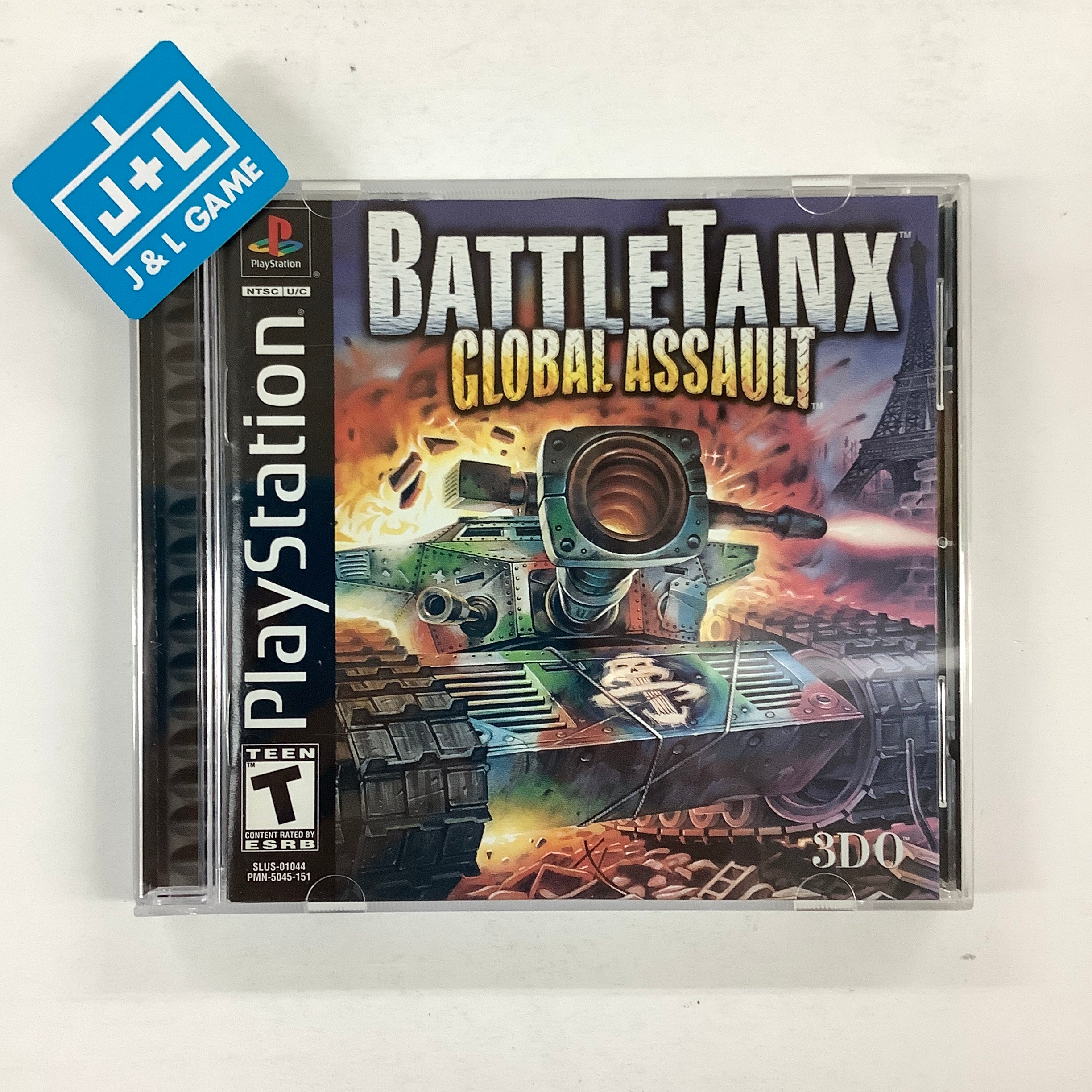 BattleTanx: Global Assault - (PS1) PlayStation 1 [Pre-Owned] Video Games 3DO   