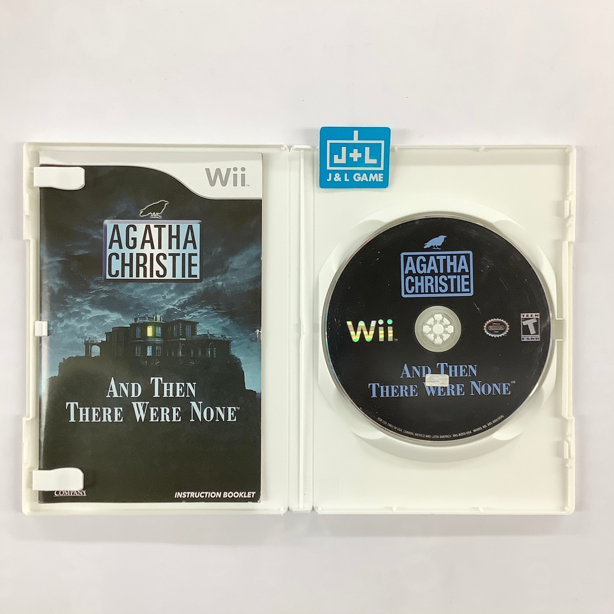 Agatha Christie: And Then There Were None - Nintendo Wii [Pre-Owned] Video Games Namco Bandai Games   