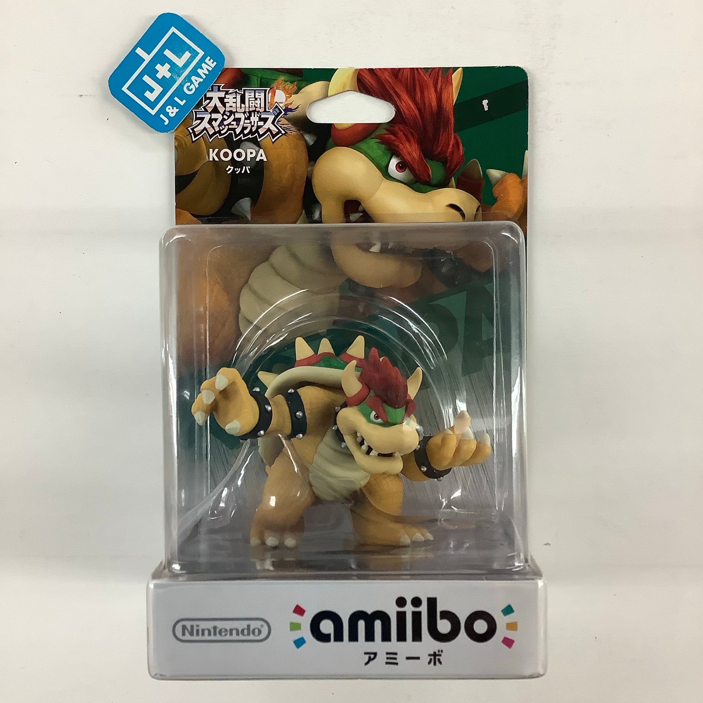 Bowser (Koopa) (Super Smash Bros. series) - Nintendo WiiU Amiibo (Japanese Import) Amiibo Nintendo   