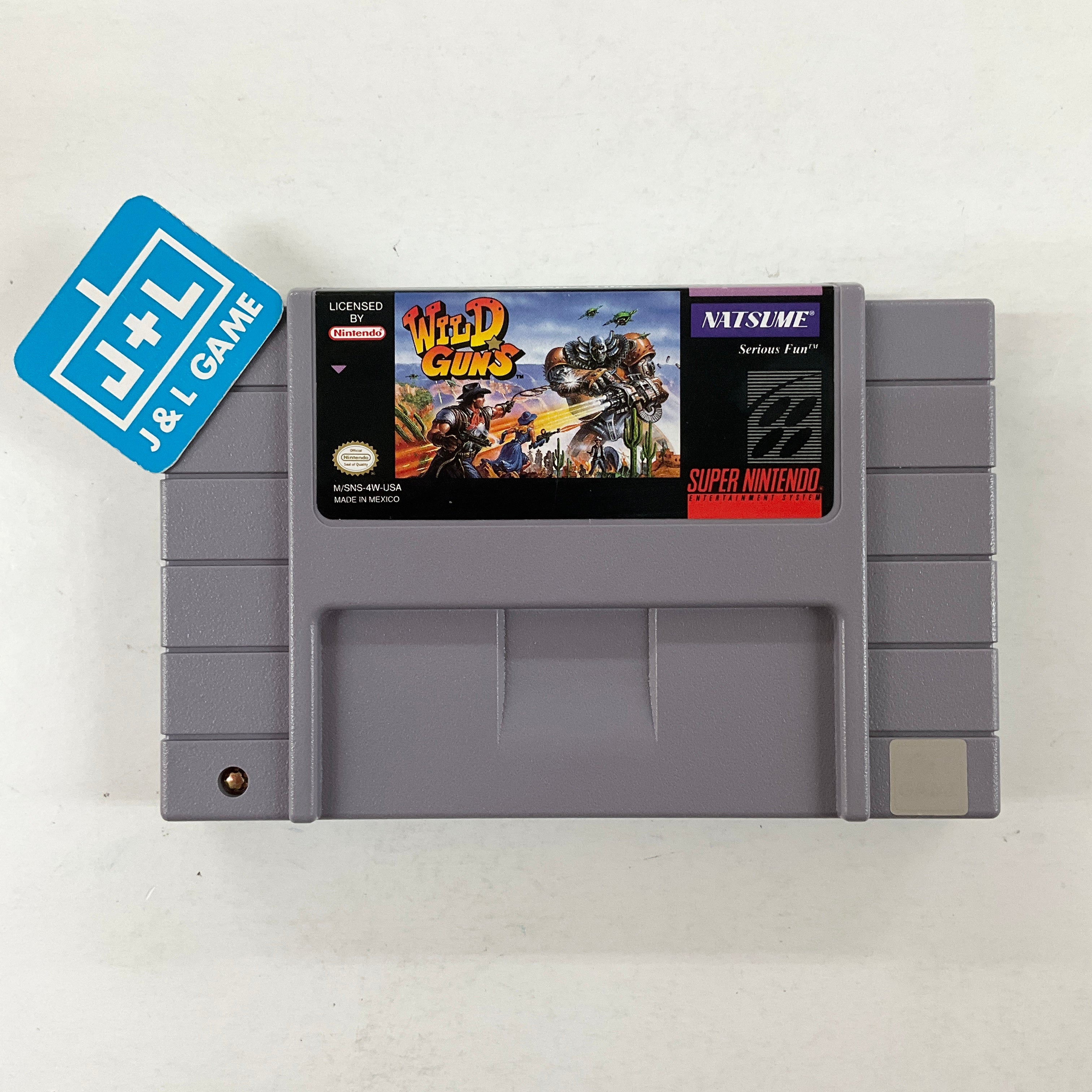 Wild Guns - (SNES) Super Nintendo  [Pre-Owned] Video Games Natsume   