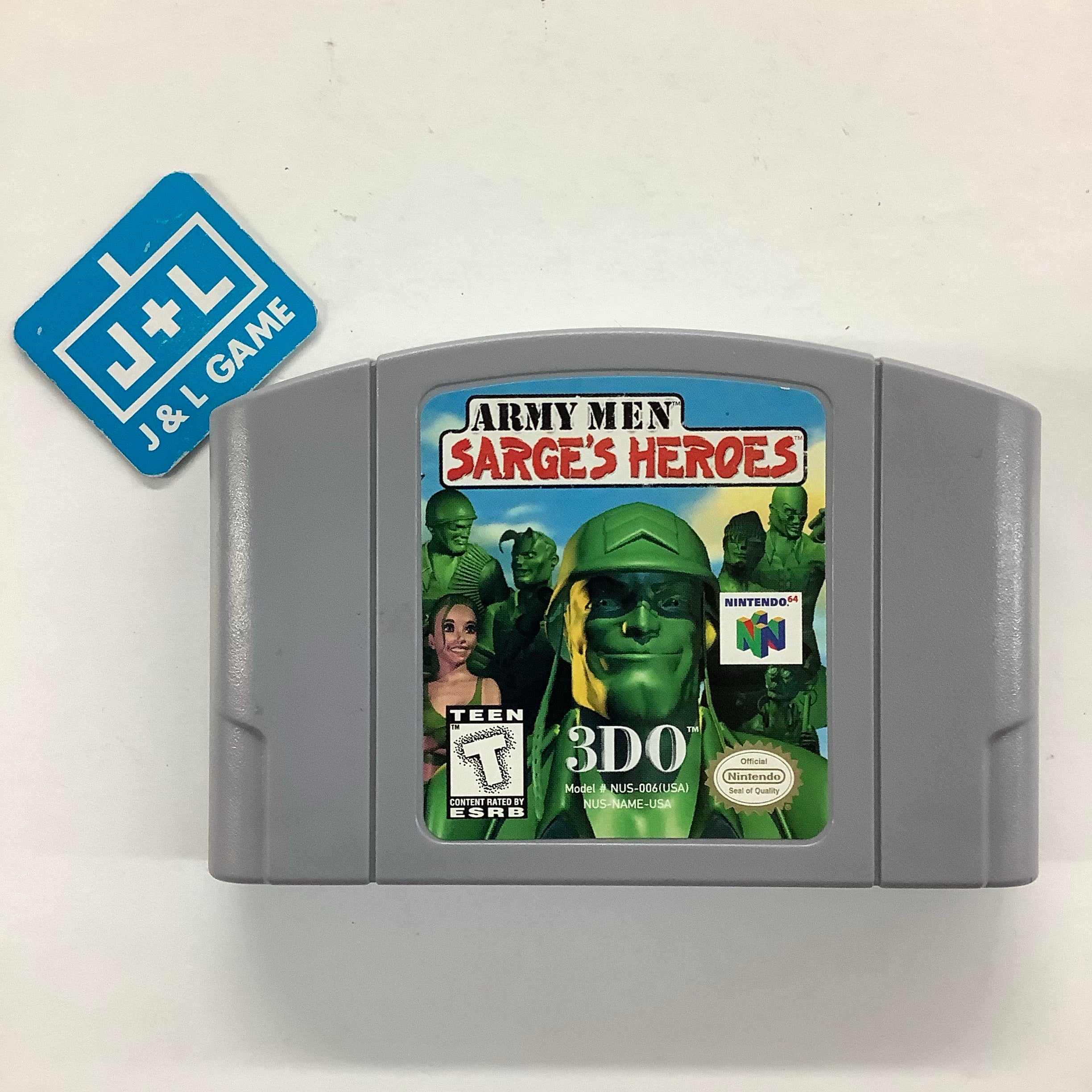 Army Men: Sarge's Heroes - (N64) Nintendo 64 [Pre-Owned] Video Games 3DO   