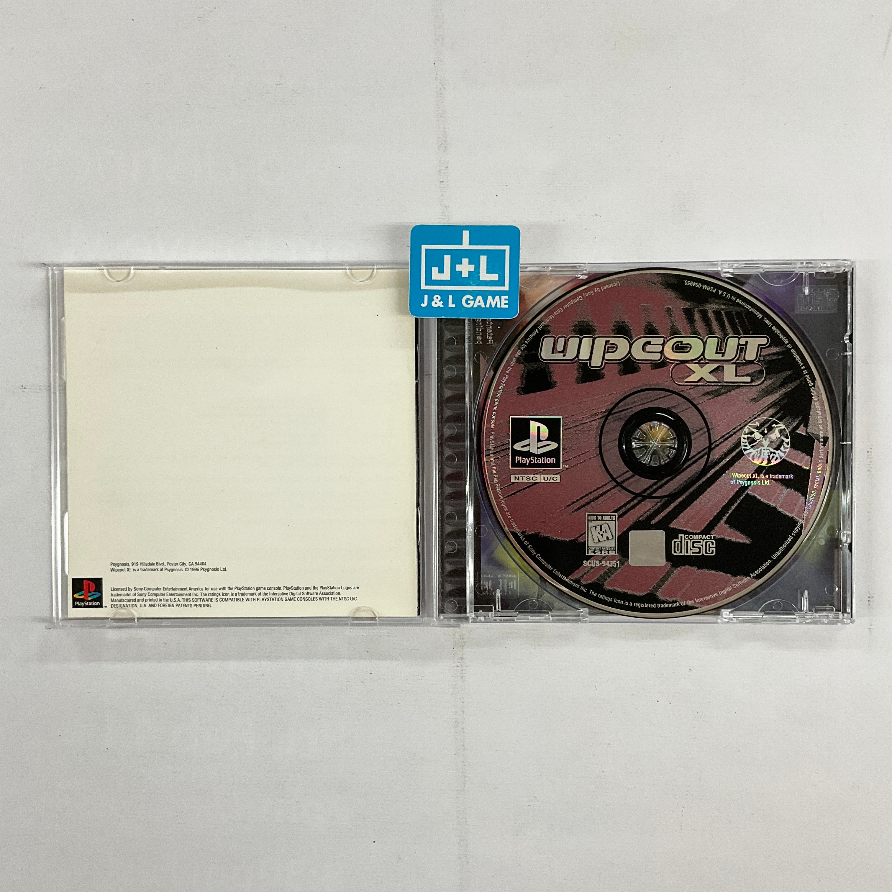 Wipeout XL - (PS1) PlayStation 1 [Pre-Owned] Video Games SCEA   