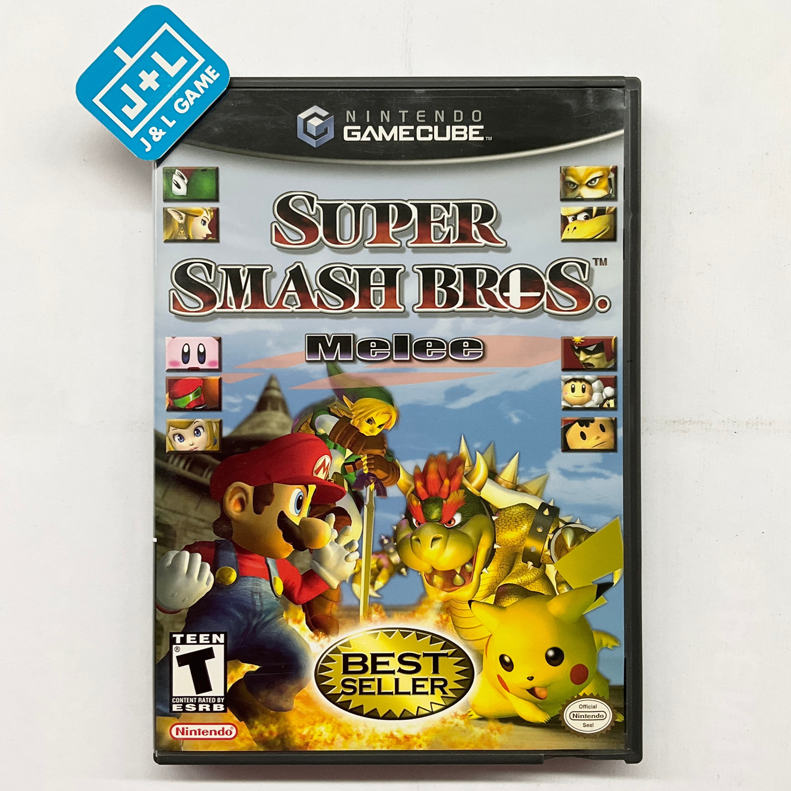 Super Smash Bros. Melee - (GC) GameCube [Pre-Owned] Video Games Nintendo   