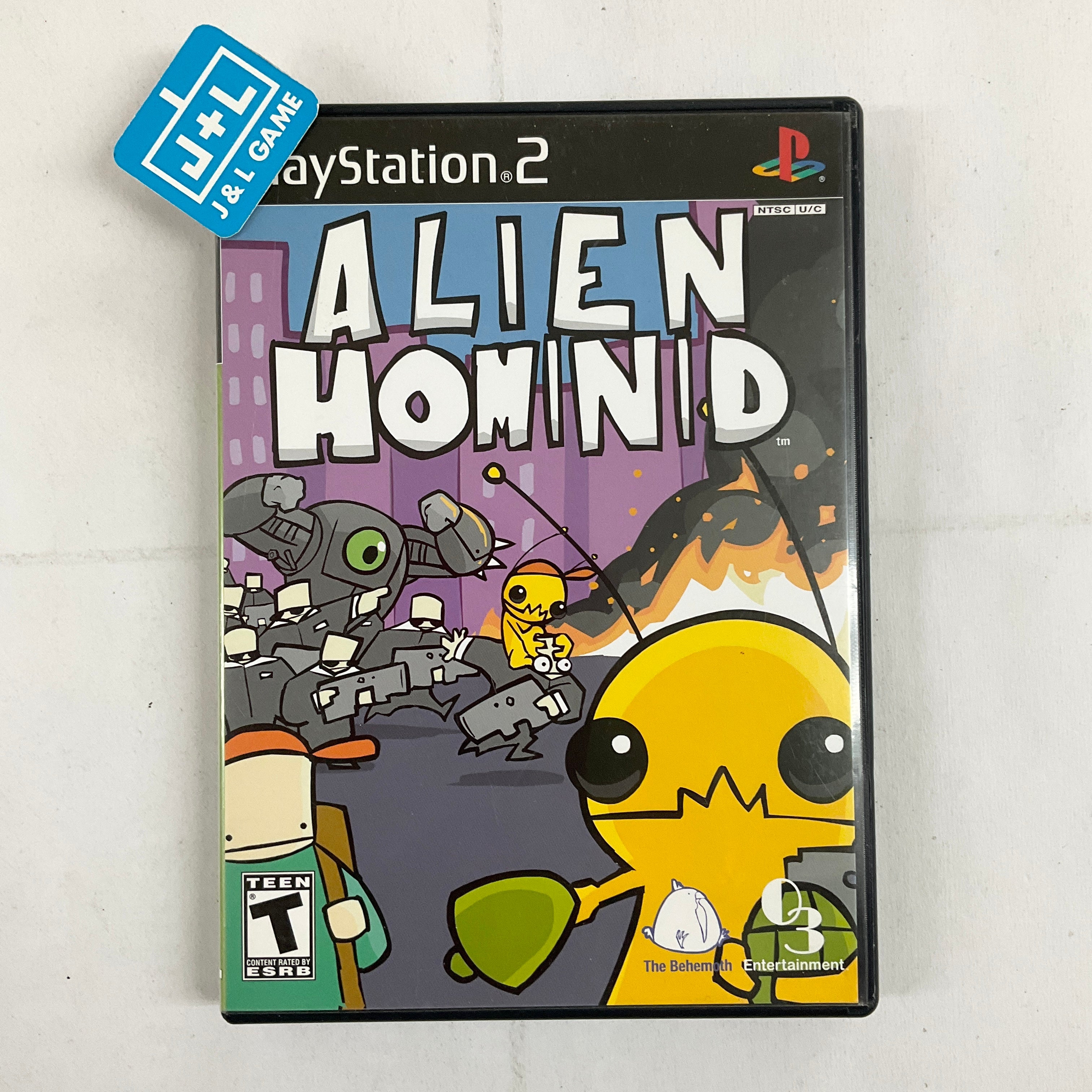 Alien Hominid -  (PS2) PlayStation 2 [Pre-Owned] Video Games O3 Entertainment   