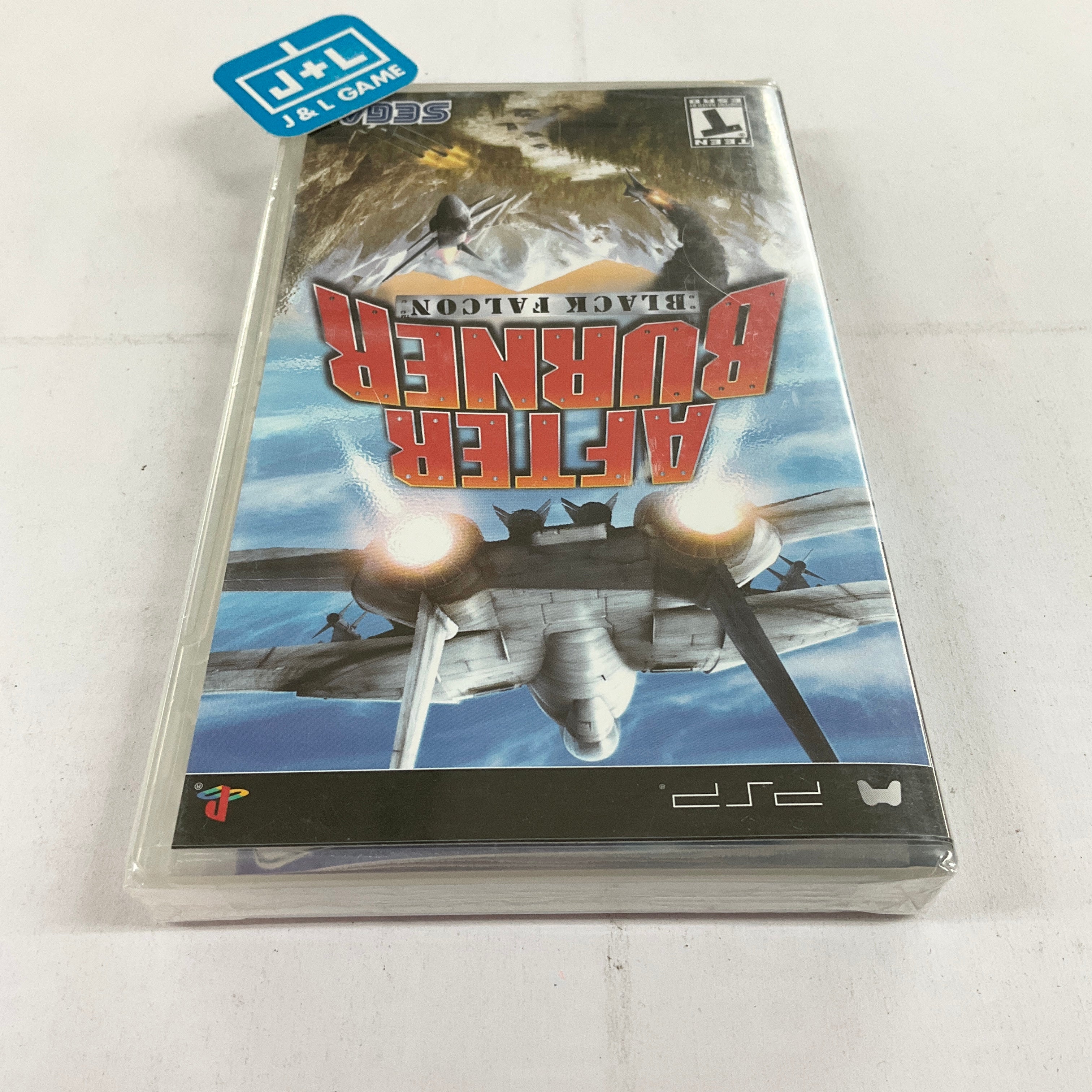 After Burner: Black Falcon - Sony PSP Video Games Sega   