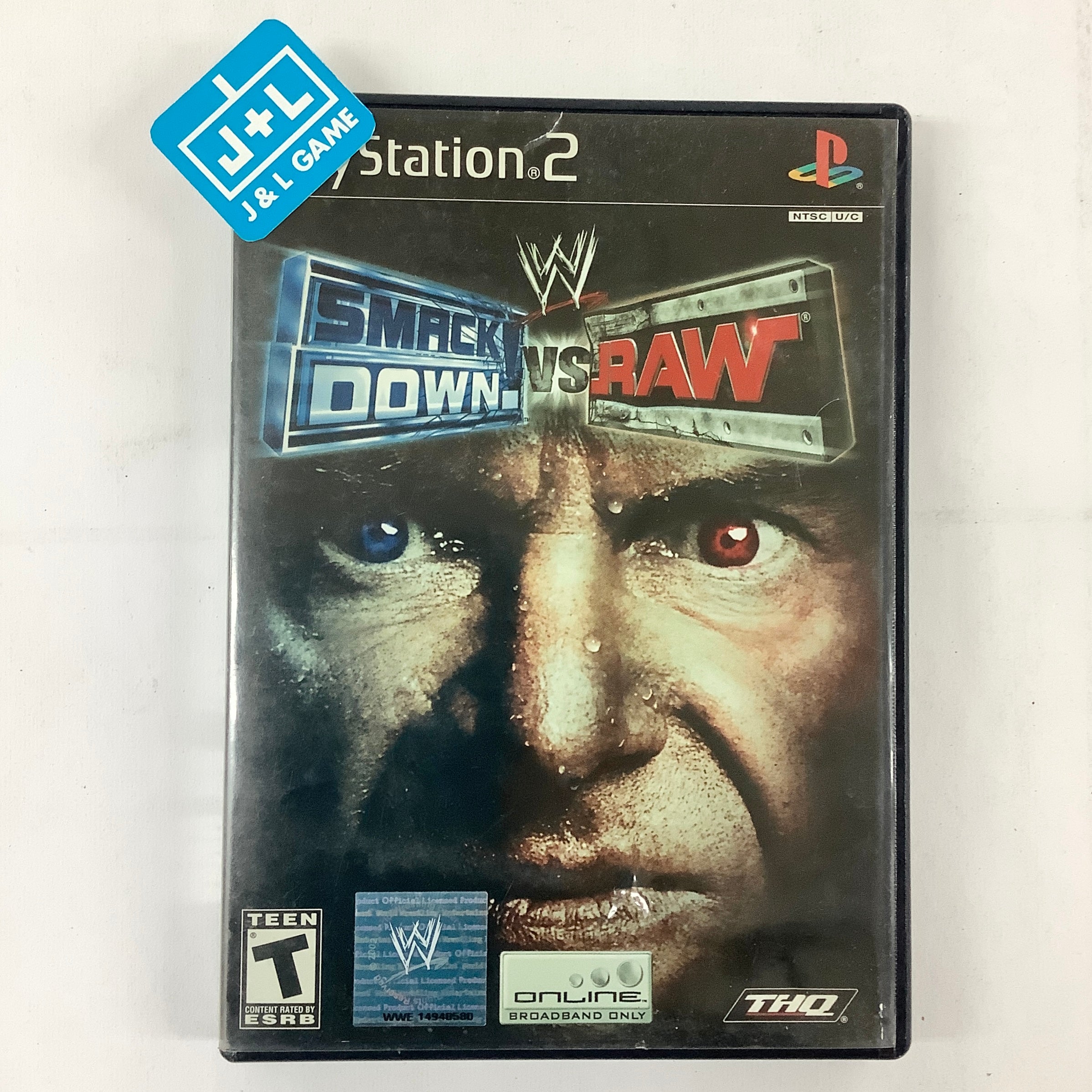 WWE SmackDown! vs. Raw - (PS2) PlayStation 2 [Pre-Owned] Video Games THQ   