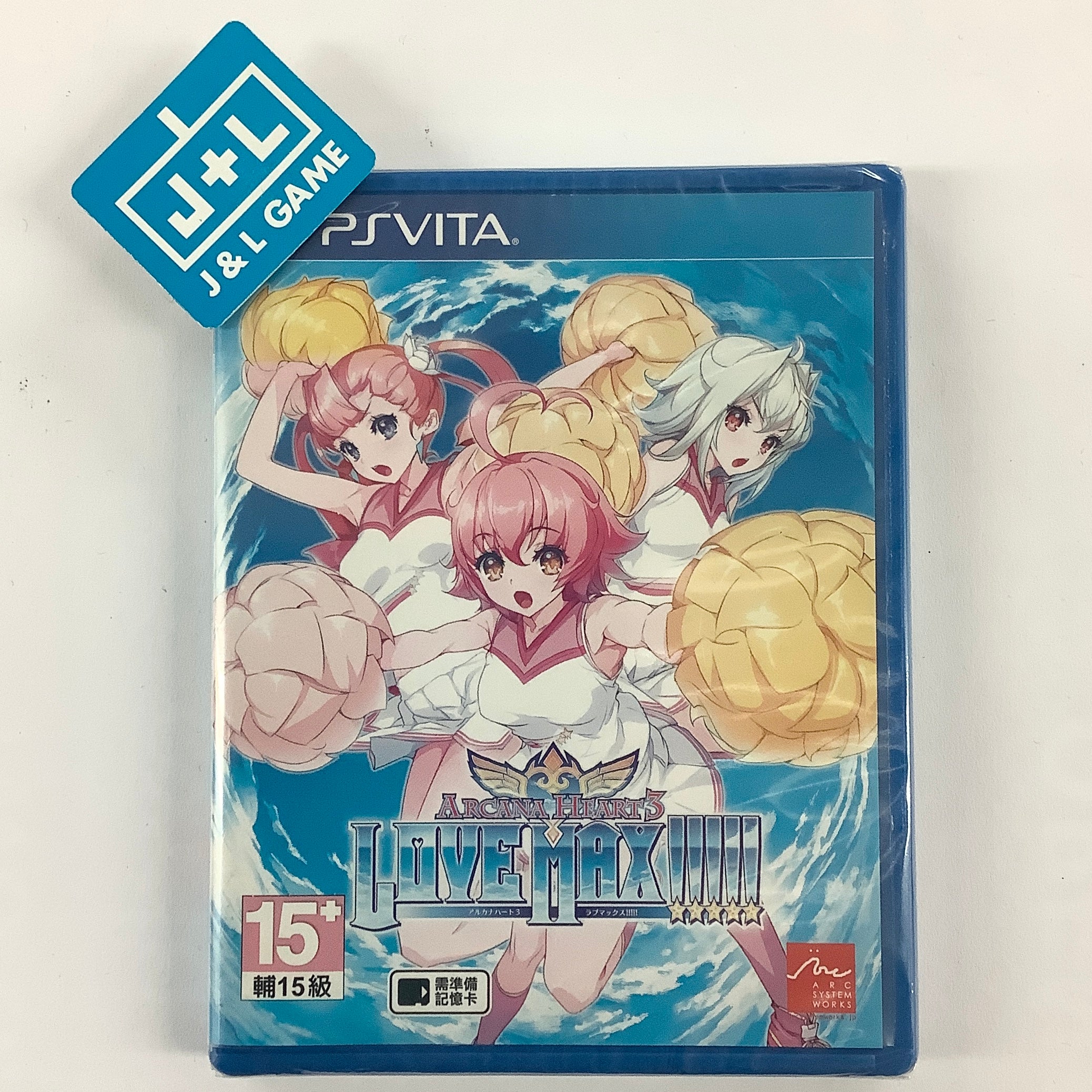 Arcana Heart 3: LOVE MAX!!!!! - (PSV) PlayStation Vita (Asia Import) Video Games Aksys Games   