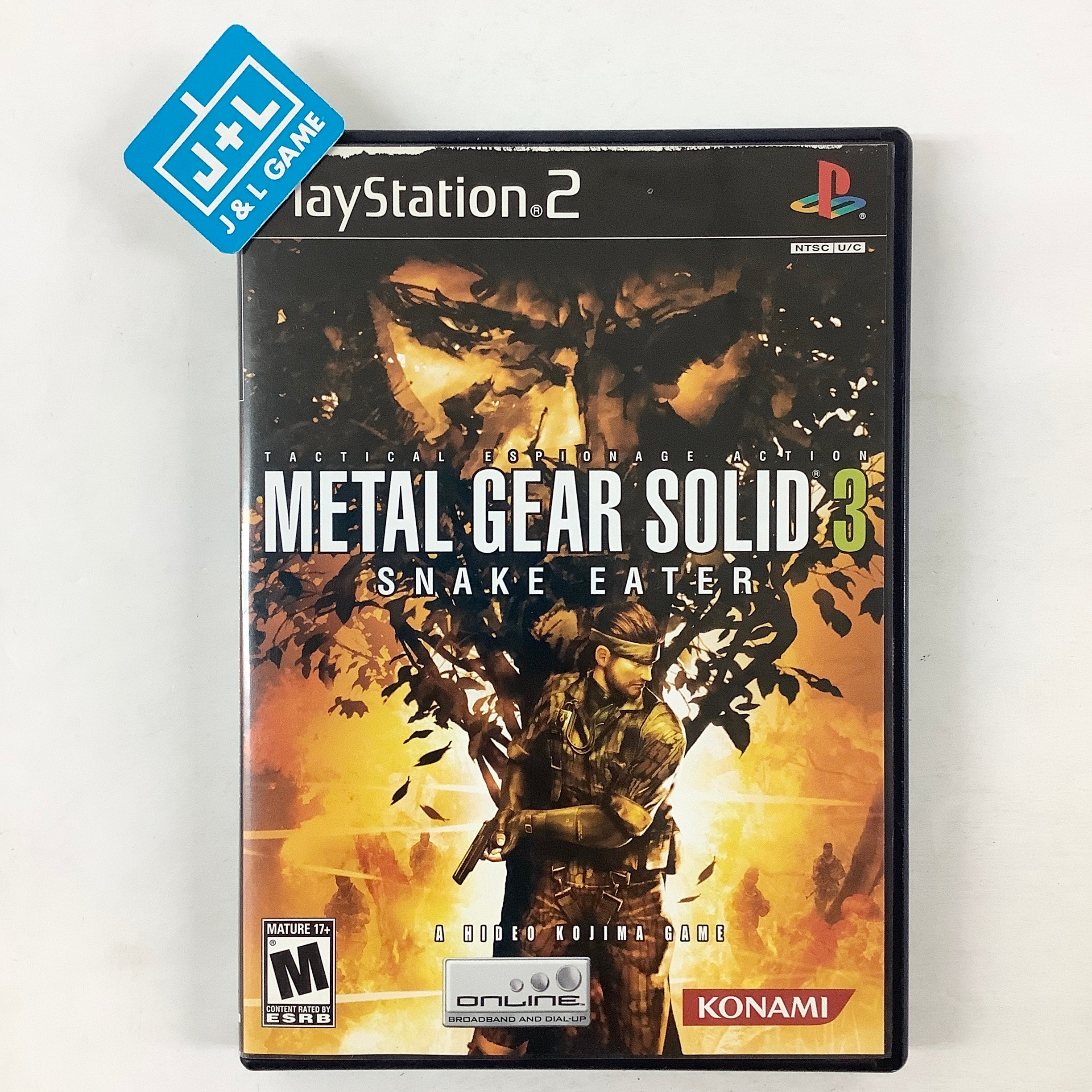 Metal Gear Solid 3: Snake Eater - (PS2) PlayStation 2 [Pre-Owned] Video Games Konami   