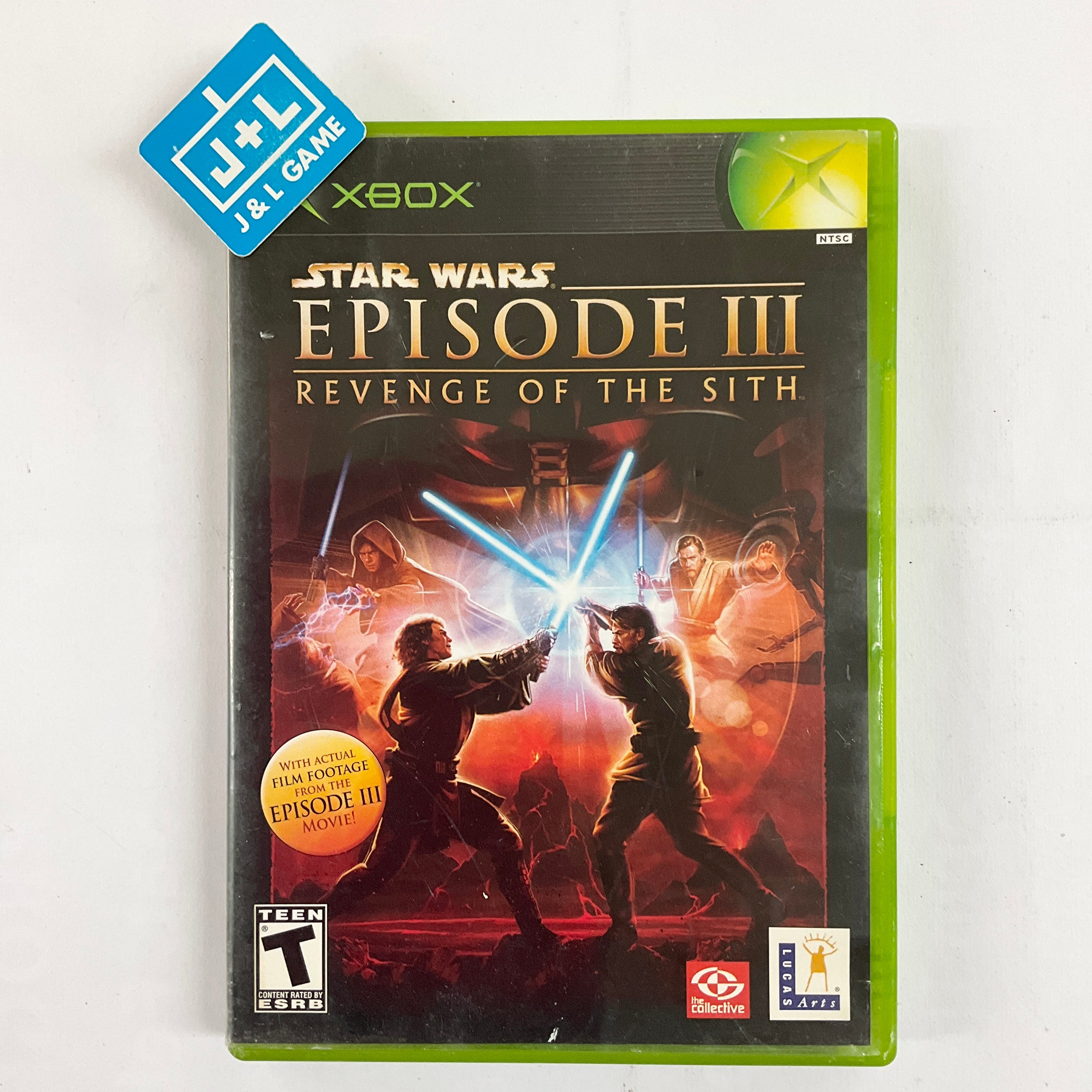 Star Wars Episode III: Revenge of the Sith - (XB) Xbox [Pre-Owned] Video Games LucasArts   