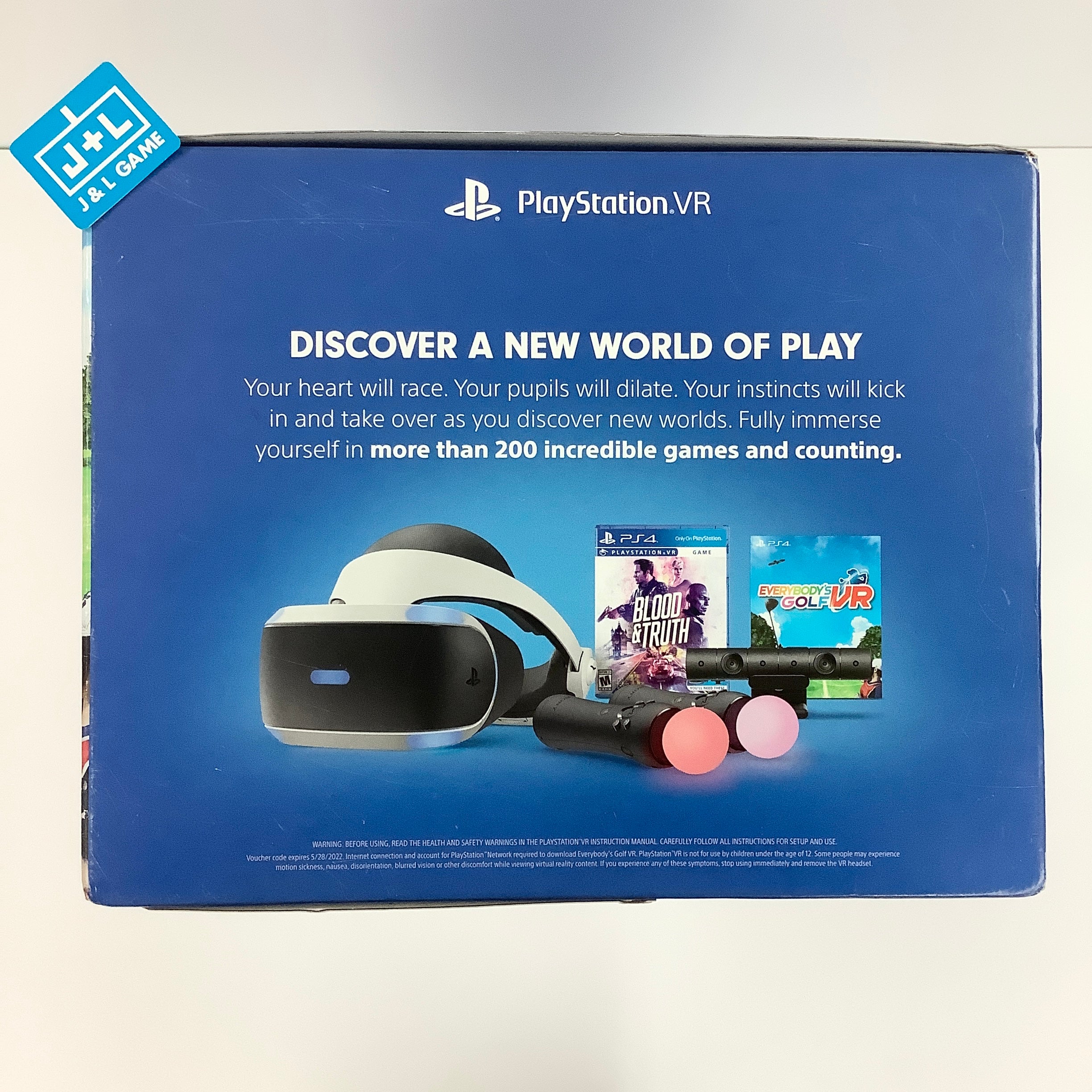 SONY PlayStation 4 PlayStation VR - Mega Blood + Truth Everybodys Golf Bundle - (PS4) PlayStation 4 Accessories PlayStation   