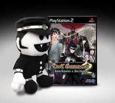 Shin Megami Tensei Devil Summoner 2 with Bonus Raiho plushie Video Games Atlus   