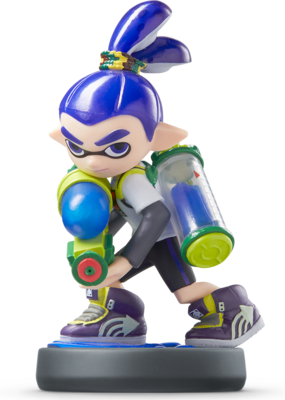 Inkling Boy (Blue) (Splatoon series) - Nintendo WiiU Amiibo Amiibo Nintendo   