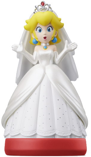 Peach (Wedding Outfit) (Super Mario Odyssey) - Nintendo Switch Amiibo Amiibo Nintendo   