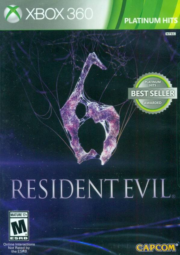 Resident Evil 6 (Platinum Hits) - Xbox 360 Video Games Capcom   