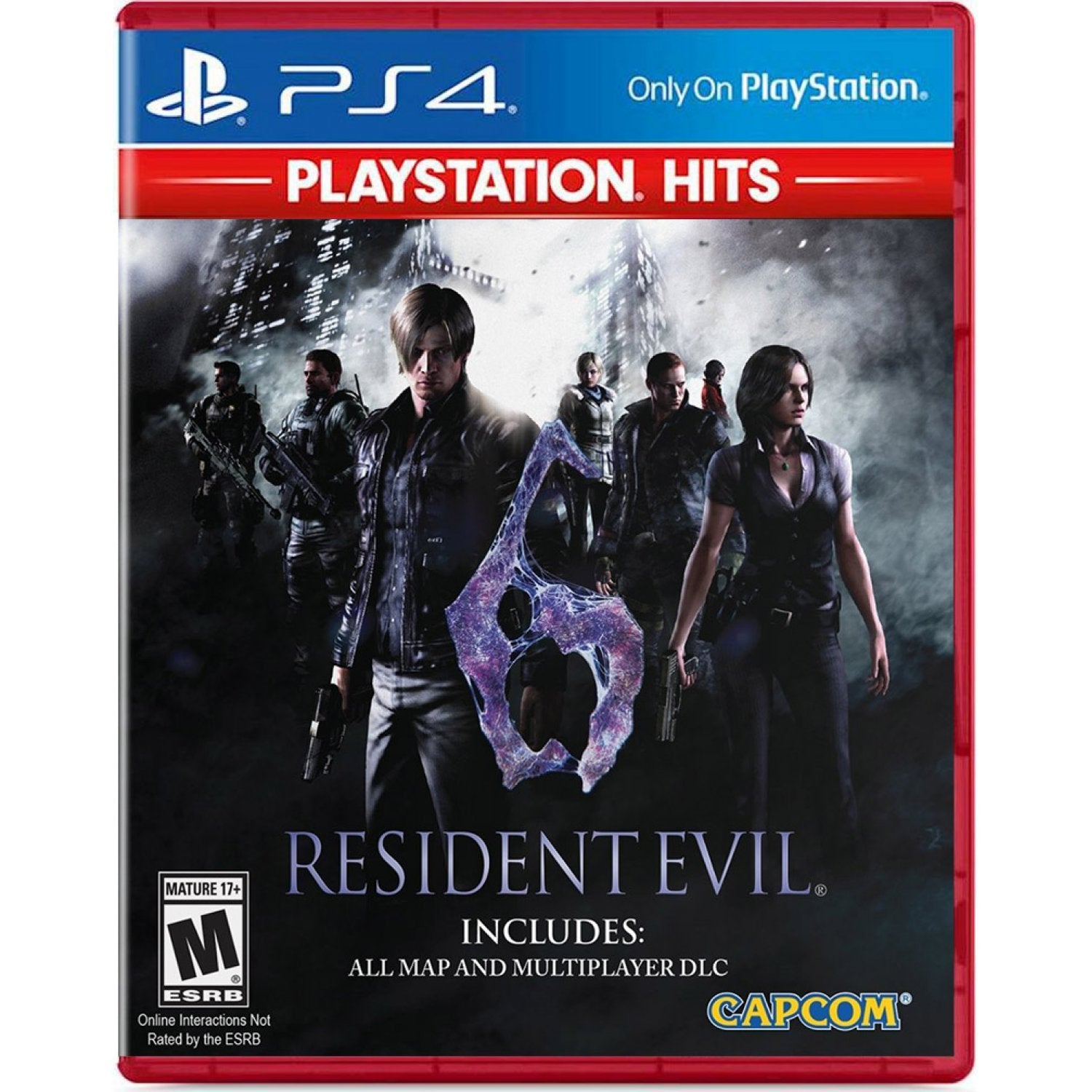 Resident Evil 6 (PlayStation Hits) - (PS4) PlayStation 4 Video Games Capcom   