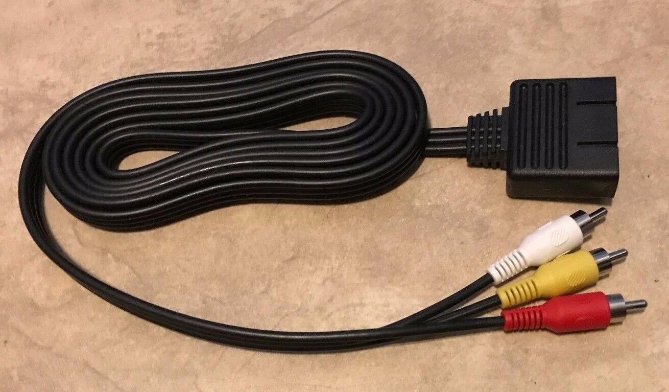 Atari Jaguar Av Cable - Atari Jaguar Accessories J&L Game   