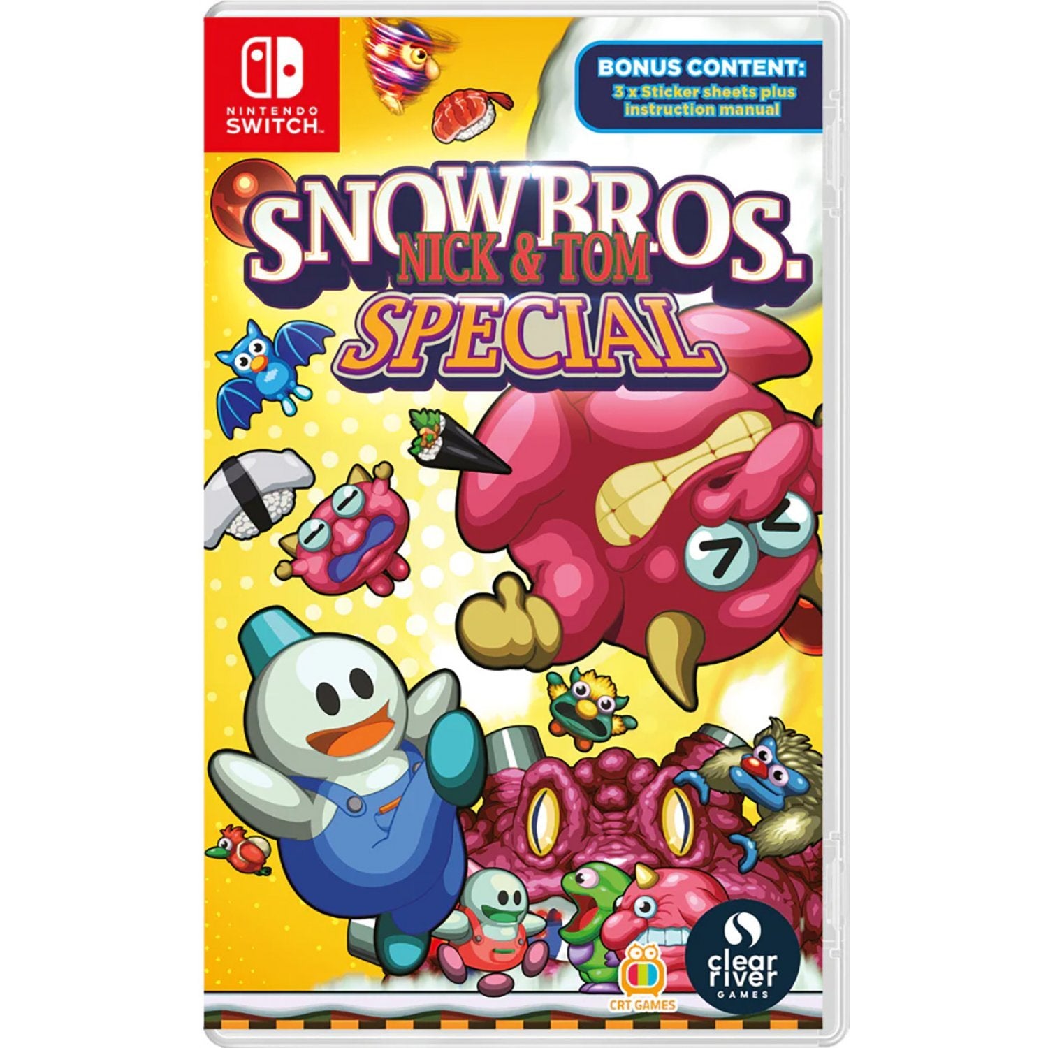 Snow Bros Nick & Tom Special - (NSW) Nintendo Switch Video Games Clear River Games   