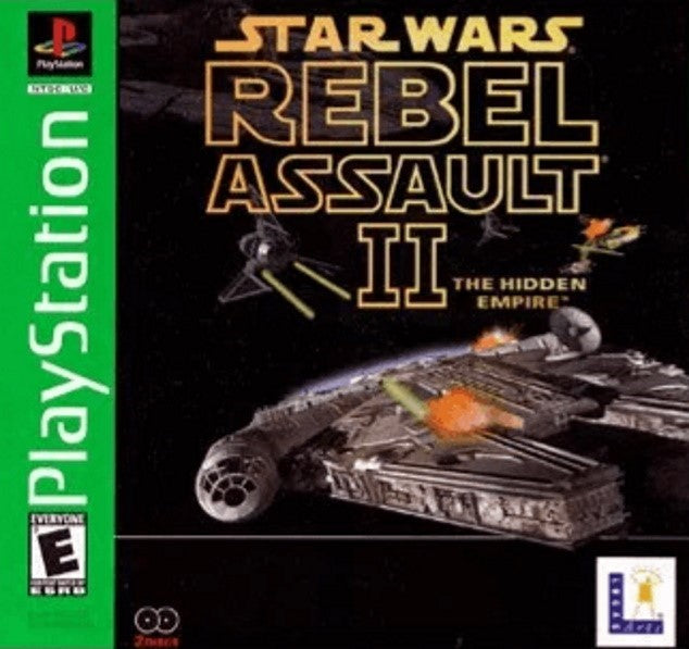 Star Wars: Rebel Assault II The Hidden Empire (Greatest Hits) - (PS1) PlayStation 1 [Pre-Owned] Video Games LucasArts   